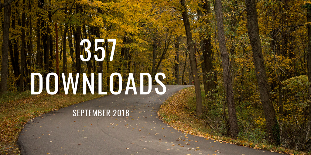 357 downloads for September 2018