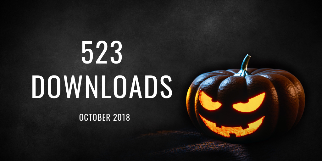 There were 523 downloads from Touro Scholar in October 2018