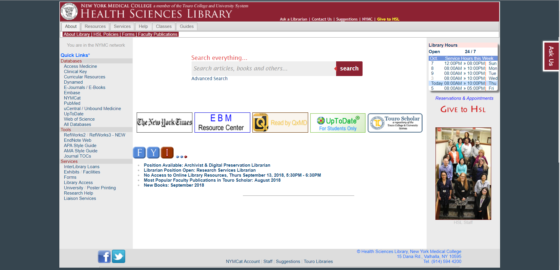 OldHSL_Homepage_2018