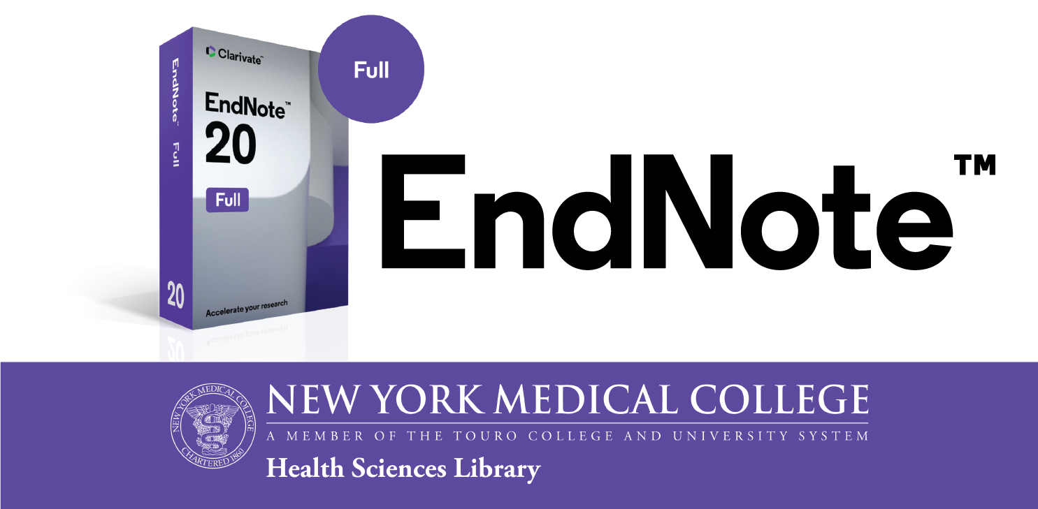 EndNote Desktop Now Offered by the Health Sciences Library – FYI